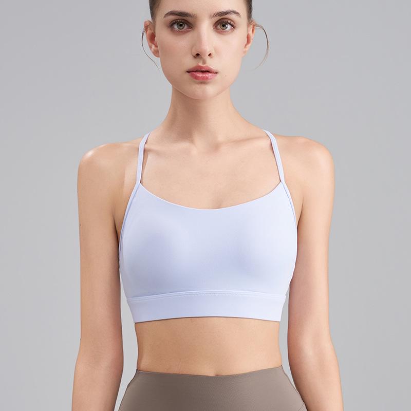 

Летний сексуальный топ для йоги с открытой спиной и спортивный бюстгальтер для пилатеса для женщин Large (L)