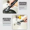 Press Cleaner Kitchen Pan Brush Creative Dish Washing Scrubber  Sink Cleaning