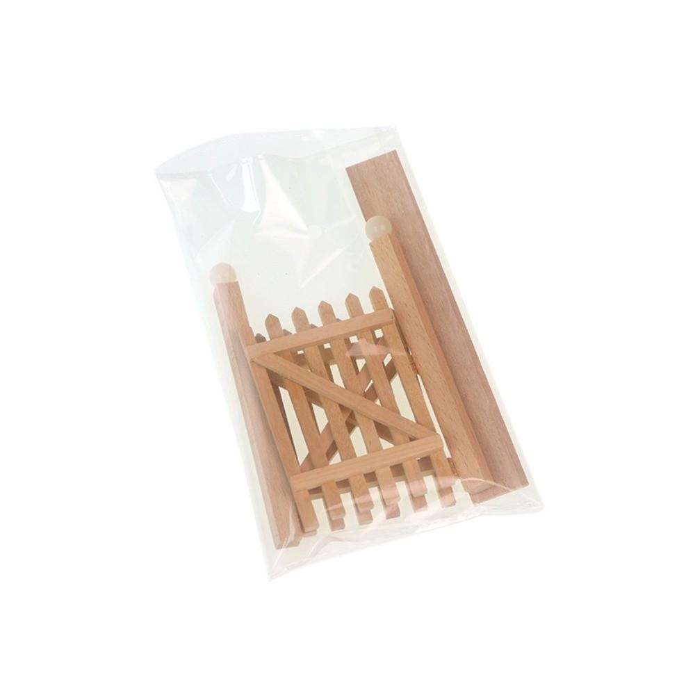 1:12 Scale Dollhouse Fence Door Wooden Doors House Miniature Accessories  Photo Props