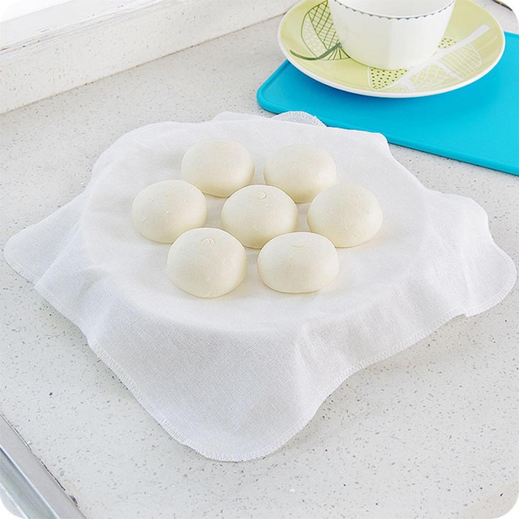 Steamer Liner Baking Cloth Strainer, Breathable Mat for Bread,