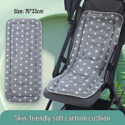 Thickened Cotton Pad Shock-Absorbing Baby Stroller Cushion for High Chair & Rocking Chair, Four Seasons Use