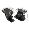2pcs Black Speaker Bracket Holds Up to 11lbs Wall Mount Bracket Speaker Wall Mount  Office