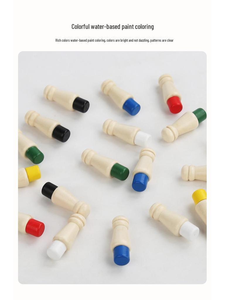 Children's Educational Color Memory Wooden Toy for Early Learning and Intelligence Development