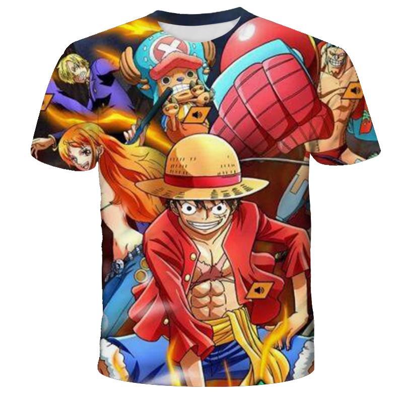 New 3D Printed Animation Element Outdoor Leisure T-shirt Comfortable Material Suitable For, Men and Women