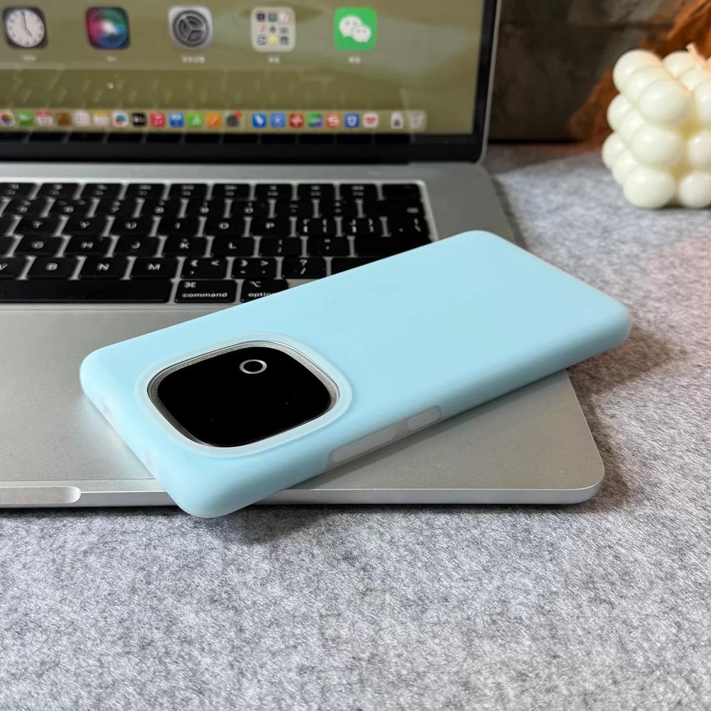 Case For VIVO iQOO 15 New Soft Drop-proof Liquid Silicone Anti Fingerprint Phone Back Cover For iQOO 13 Shell Shockproof Bumper