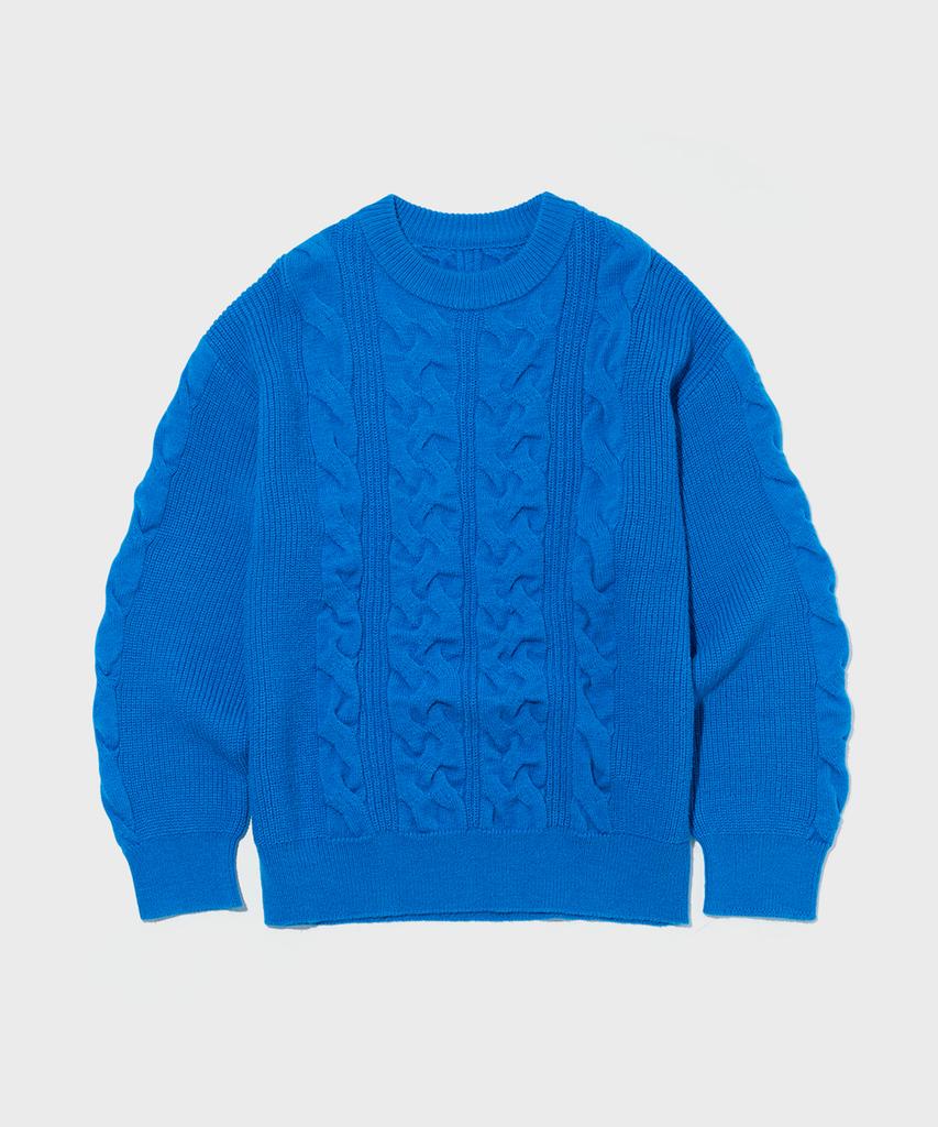 WMC Nerd Cable Knit_Blue