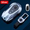 Apply To Mercedes-benz Key Case Car Metal Protection Cover E300L C260L GLC A200 C200 GLA GLB GLS Modified Decorative Accessories