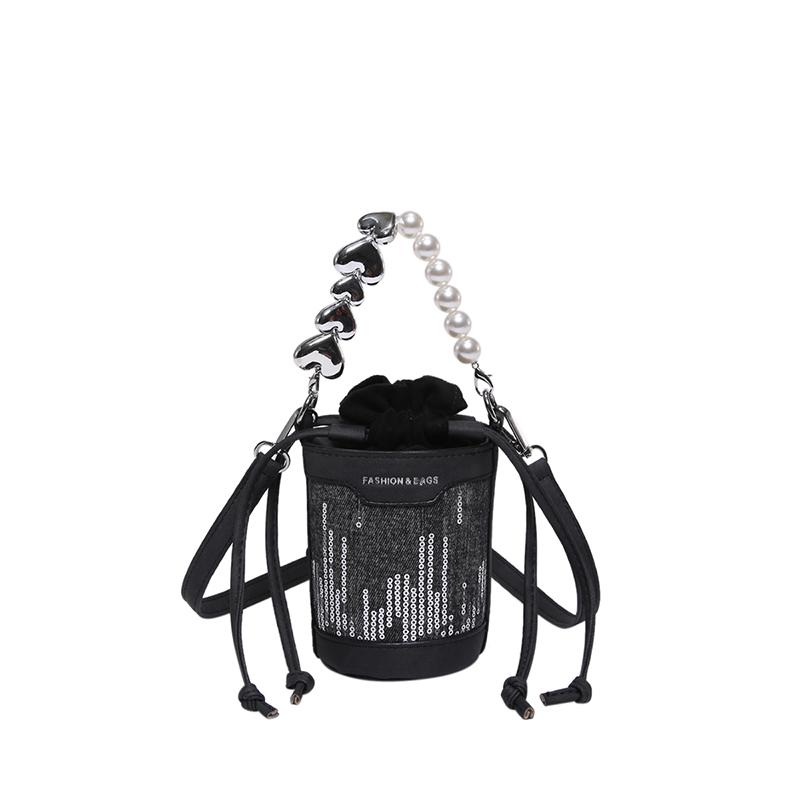 

Распродажа женских сумок через плечо из искусственной кожи с пайетками и шнурком Высококачественные женские сумки через плечо с бисером и нитками для шитья