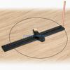 Y5GD Woodworking Drawing CompassCirculars Drawing Tool Hole Ruler Woodworking
