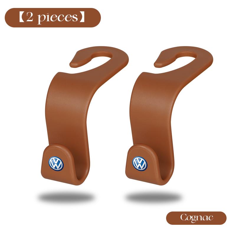 Car Seat Headrest Hook For Volkswagen VW Scirocco Jetta Beetle Golf 4 5 6 mk8 Passat Polo B5 Tiguan Backrest Hanger Storage Hook zj3