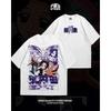Demon Slayer Hashira Graphic T-shirt Men Women Japanese Anime Print Tee Streetwear Y2K Oversized High Quality Cotton Short Sleeve Female Male Clothing