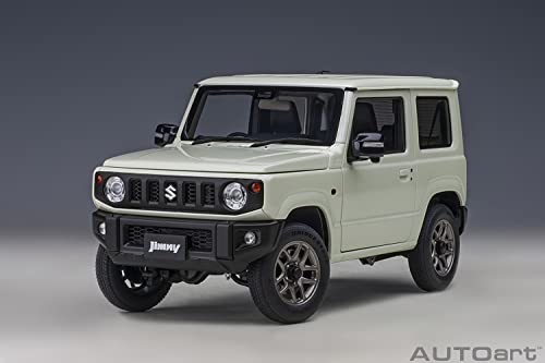 AUTOart 1/18 Scale Suzuki Jimny (JB64) White Pearl Finished Model 78505