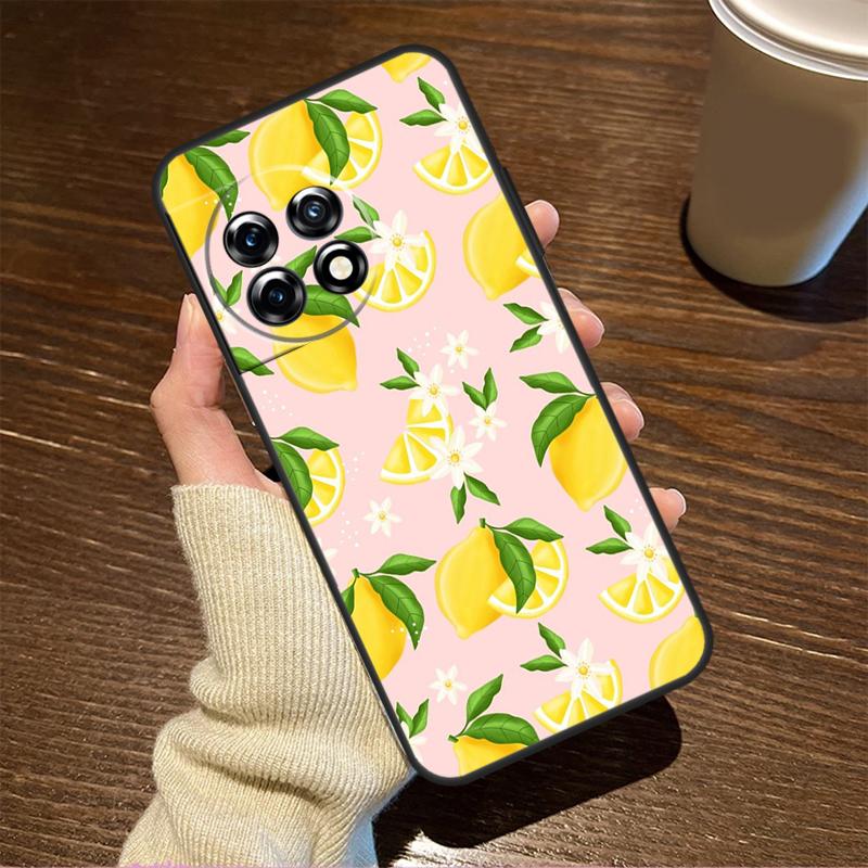 Lemon Fruit For OnePlus Nord CE 5 2 3 4 Lite N20 N30 Case For OnePlus 15 R 13 12 11 8T 10T 13T 12R 13R