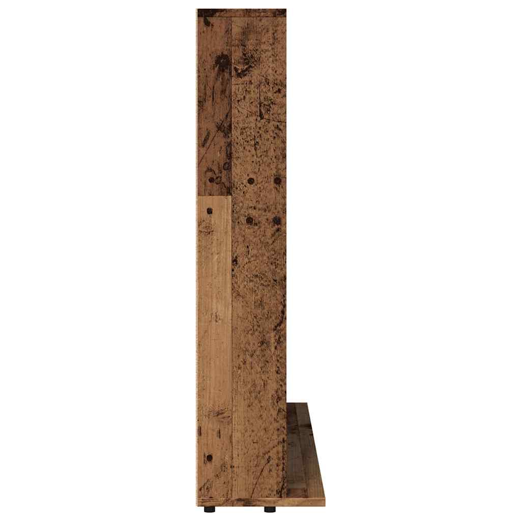 Vidaxl CD Storage Cabinet, Old Wood, Wood-Based Material