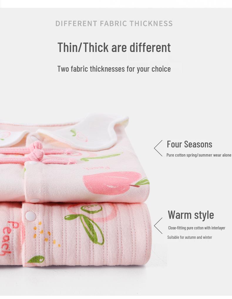 Newborn Pure Cotton Romper Set – Baby Gift Box for Autumn/Winter, Perfect for Firstborn and Milestone Celebrations