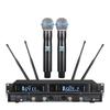 True Diversity Wireless Microphone with 300m Range: One-to-Two Reception.