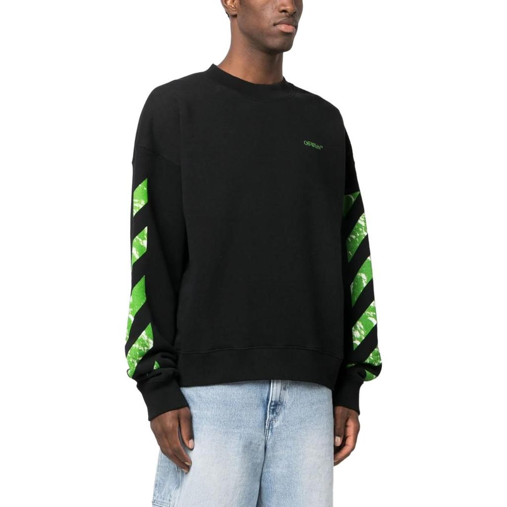 OFF WHITE Sweatshirt Men's Black OMBA054F23FLE0081050