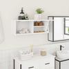 Vidaxl Wall-Mounted Bathroom Cabinet, White, 80X25X30 Cm