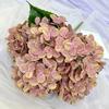 Elegant Hydrangea Artificial Flower Set With Silk Fabric For Home Decor And Wedding Arrangements