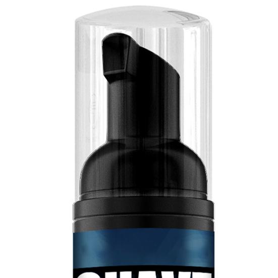 Mousse à raser 60 ml, riche en mousse, adoucit la barbe, nettoie, savon à raser pour hommes, élimine la barbe, fournitures de rasage