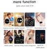 X17 Women TWS Earphones Smart Watch 2 in 1 Bluetooth-compatible Call Music Heart Rate Monitoring Watch