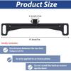 Universal Backup Camera License Plate Mount, Metal License Plate Camera Deflector for Backup Cameras, Dash Cam