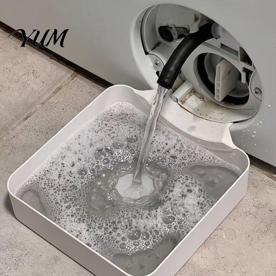 Washing Machine Drip Tray Front-Load Drain Pan, Universal Drainage Tray, Washer Water Collector for Basements, Apartments, Rentals Collection