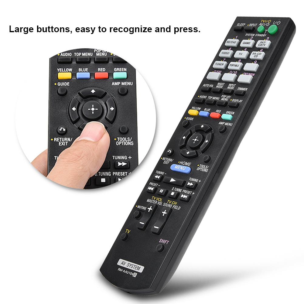 Replacement Remote Control Controller for Sony RM AAU104
