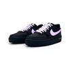 Nike Gamma Force Abrasion Resistant Low top Skateboard Shoes Women's Black Purple FQ6476-010(Team103-)