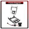 2Din Android Car-Play Car Radio,KIA Forte Cerato 2008-2014,Multimedia Player Head Unit Stereo GPS Navigation BT WIFI,2+32GB