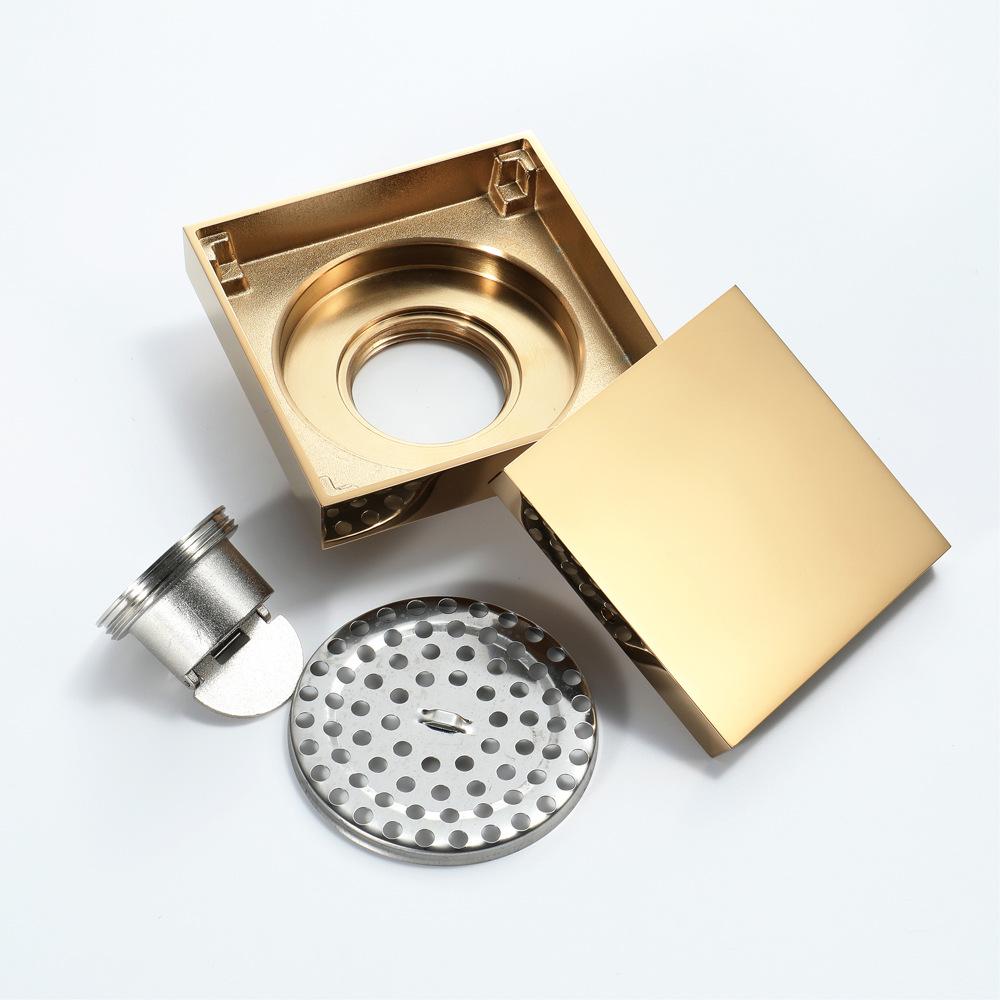 High Quality Stainless Steel Bathroom Shower Square Floor Drain Cover