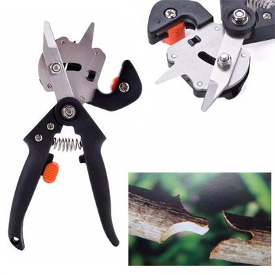 Plant Grafting Scissor Professional 2-in-1 Gardening Graft Tool Heavy Duty Pruning Shears for Trimming Flowers Fruit Trees Shrubs