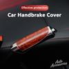 DJSA5 Car Hand Brake Cover Anti-Slip Carbon Fiber Protection Accessory For BMW M Sport M2 M3 M4 M5 M6 E46 E90 E60 F10 F30 E39 E36 F20