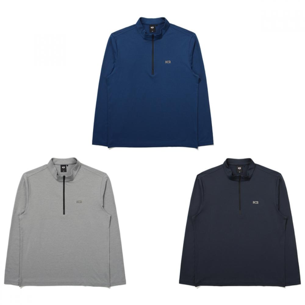 K2 Мужская функциональная походная футболка booST с молнией Navy (C7)/100