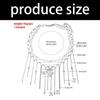Irregular Natural Stone Heart Pendant Fringe Collarbone Chain Necklace Alloy Lightweight Layering Jewelry For Women