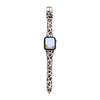 Leopard Print Leather Strap for Apple Watch 11 iWatch 10987E, Huawei FIT4, Xiaomi 9PRO