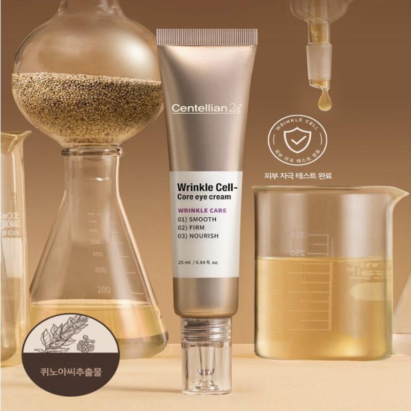 CENTELLIAN24 Wrinkle Cell Core Eye Cream Double Set (+ Free Serum 10ml × 2)