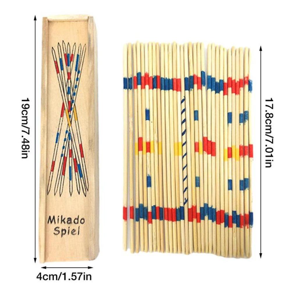 Toys Pick Up Sticks Pick Up Sticks Set Wooden Pick Up Sticks Pick Stick Game Wooden Math Toys