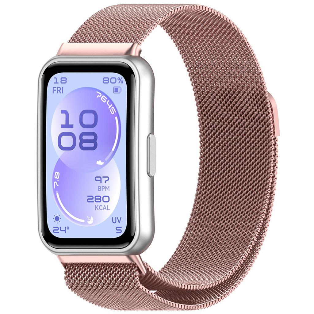 Milanese Loop Band For Huawei Band 11/11 NFC Stainless Steel Mesh Strap for Huawei Band 11 Pro Bracelet Wristband