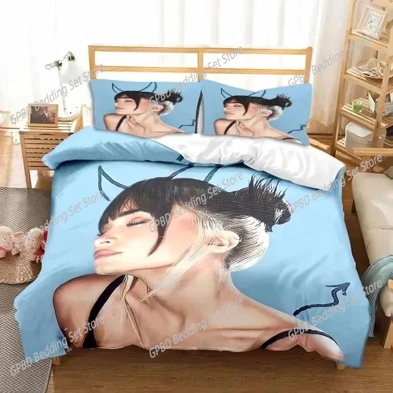 Spanish Singer Aitana Ocana Bedding Set Duvet Cover Bed Set Quilt Cover Pillowcase Comforter King Queen Size Boys Adult