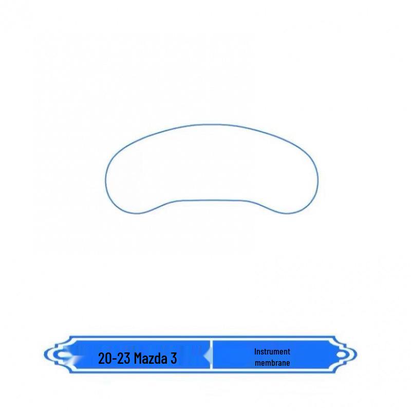 Mazda 3 Next Gen Interior Protection Sticker Film - HD Screen