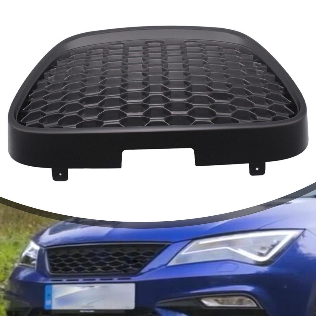 Front Honeycomb Grill Easy Installation Spare Part Badgeless Sport Grills Replacement for MK2 1P 2009-2012