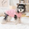 Süße ärmellose Hundekleidung Sommer Welpen T-Shirts mit D-Ring Atmungsaktives weiches Haustierkostüm für kleine mittlere Hunde Katzen