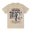 2026 Taxi Driver Retro T-shirt Robert De Niro Movie Men's T-shirt Summer New Retro Casual Suitable for Both Men and Women Loose Short Sleeve Tee Top
