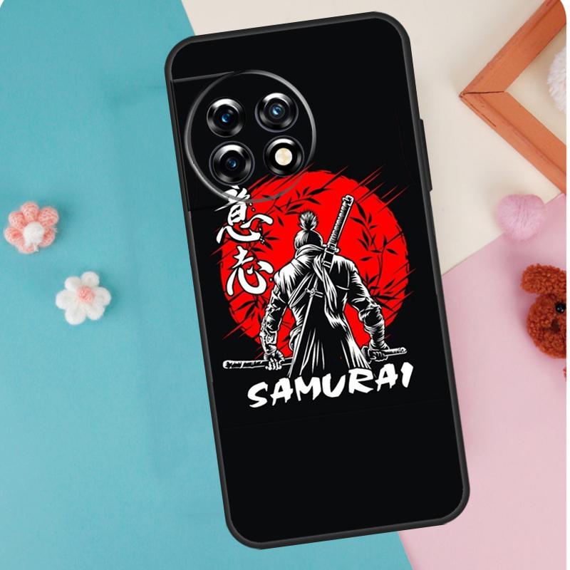 Samurai Japan Art Case For OnePlus 11 12 13 15 13R 12R 10R 8T 10T 9 10 Pro Nord 5 CE 4 3 2 Lite N20 N30 Cover