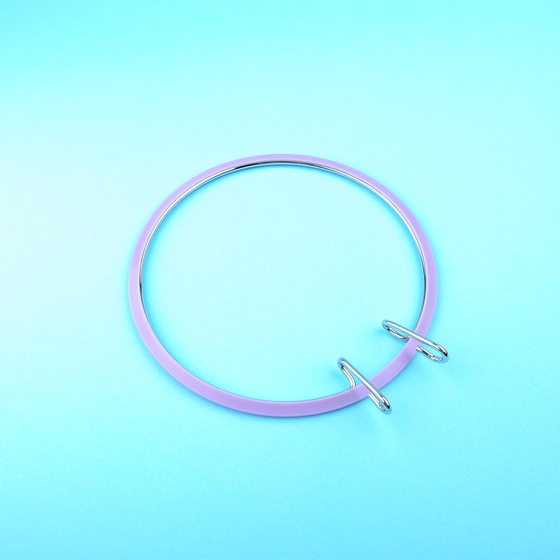 DIY Embroidery Kit with Adjustable 7.25-Inch Metal Hoop for Suzhou Cross Stitch