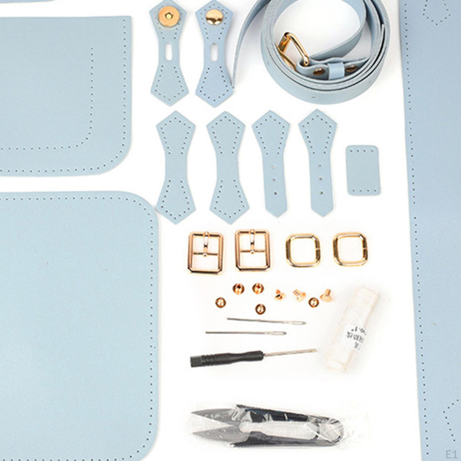 Выкройка кожи Изготовление вязаных аксессуаров коричневый — фото 2