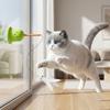 Toy With Strong Suction Cup: Interactive Feather Teaser For Cats—Handheld, Fun, And Stress-Relieving, With Bell