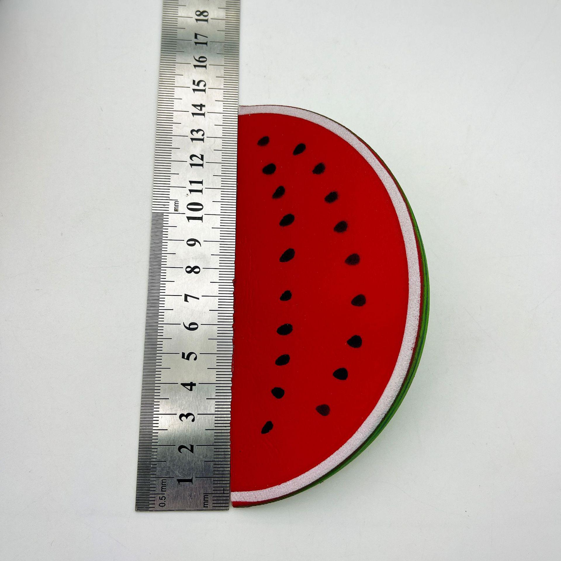 

Watermelon Slice Squishy Toy - Slow Rebound Decompression - Big & Small Sizes Available