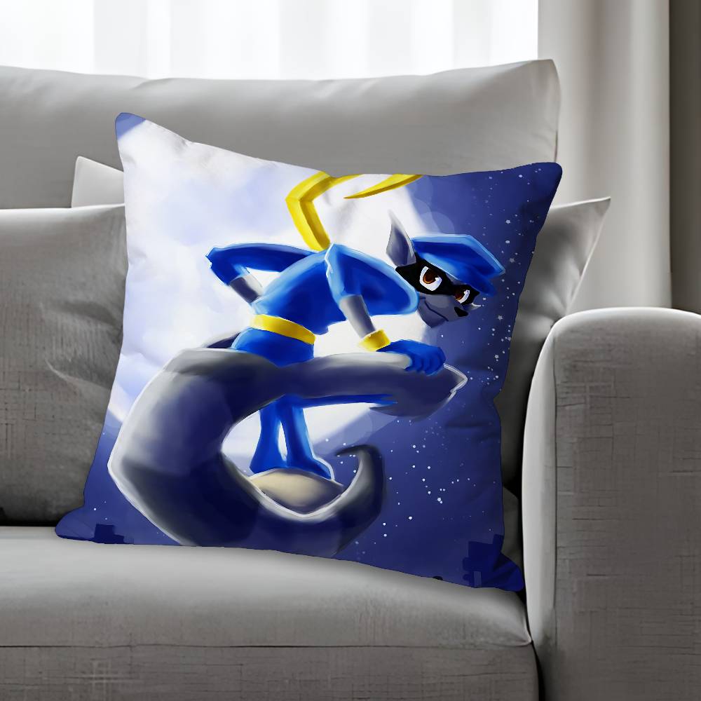 Game SSly CCoopersS Pillow Cases for Bedroom Living Room Sofa Home Decor Polyester Cushion Cover with Zipper